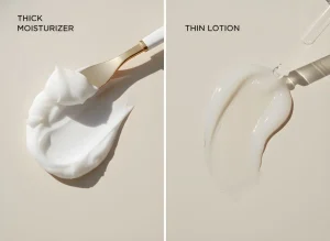 Lotion vs Moisturizer