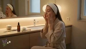 evening skincare routine for sensitive skin